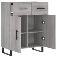 Thumbnail for Sideboard Grau Sonoma 69,5x34x90 cm Holzwerkstoff