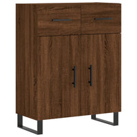 Thumbnail for Sideboard Braun Eichen-Optik 69,5x34x90 cm Holzwerkstoff