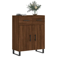 Thumbnail for Sideboard Braun Eichen-Optik 69,5x34x90 cm Holzwerkstoff