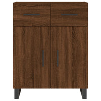 Thumbnail for Sideboard Braun Eichen-Optik 69,5x34x90 cm Holzwerkstoff