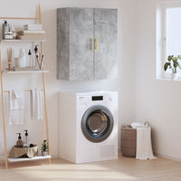 Thumbnail for Wandschrank Betongrau 69,5x34x90 cm