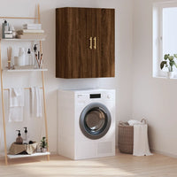 Thumbnail for Wandschrank Braun Eichen-Optik 69,5x34x90 cm