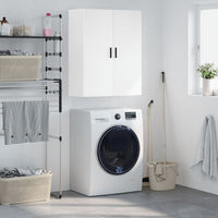 Thumbnail for Wandschrank Weiß 69,5x34x90 cm