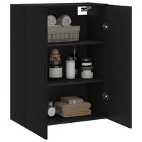 Thumbnail for Wandschrank Schwarz 69,5x34x90 cm