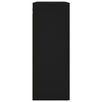 Thumbnail for Wandschrank Schwarz 69,5x34x90 cm
