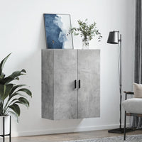 Thumbnail for Wandschrank Betongrau 69,5x34x90 cm