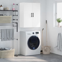 Thumbnail for Wandschrank Weiß 69,5x34x90 cm