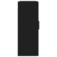 Thumbnail for Wandschrank Schwarz 69,5x34x90 cm