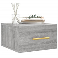 Thumbnail for Wand-Nachttische 2 Stk. Grau Sonoma 35x35x20 cm