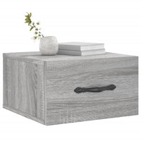Thumbnail for Wand-Nachttische 2 Stk. Grau Sonoma 35x35x20 cm