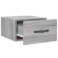 Thumbnail for Wand-Nachttische 2 Stk. Grau Sonoma 35x35x20 cm