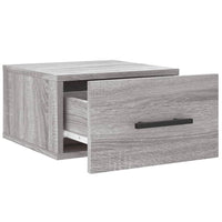 Thumbnail for Wand-Nachttische 2 Stk. Grau Sonoma 35x35x20 cm