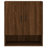 Thumbnail for Wandschrank Braun Eichen-Optik 60x31x70 cm Holzwerkstoff