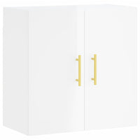 Thumbnail for Wandschrank Hochglanz-Weiß 60x31x60 cm Holzwerkstoff