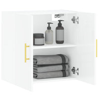 Thumbnail for Wandschrank Hochglanz-Weiß 60x31x60 cm Holzwerkstoff