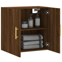 Thumbnail for Wandschrank Braun Eichen-Optik 60x31x60 cm Holzwerkstoff