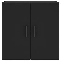 Thumbnail for Wandschrank Schwarz 60x31x60 cm Holzwerkstoff