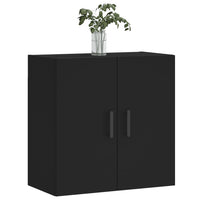 Thumbnail for Wandschrank Schwarz 60x31x60 cm Holzwerkstoff