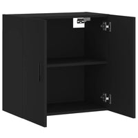 Thumbnail for Wandschrank Schwarz 60x31x60 cm Holzwerkstoff
