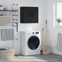 Thumbnail for Wandschrank Schwarz 60x31x60 cm Holzwerkstoff