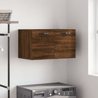 Thumbnail for Wandschrank Braun Eichen-Optik 60x36,5x35cm Holzwerkstoff