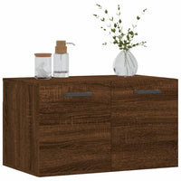 Thumbnail for Wandschrank Braun Eichen-Optik 60x36,5x35cm Holzwerkstoff