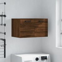 Thumbnail for Wandschrank Braun Eichen-Optik 60x36,5x35cm Holzwerkstoff
