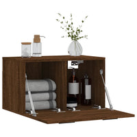 Thumbnail for Wandschrank Braun Eichen-Optik 60x36,5x35cm Holzwerkstoff