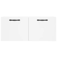 Thumbnail for Wandschrank Weiß 80x36,5x35 cm Holzwerkstoff