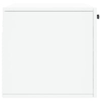Thumbnail for Wandschrank Weiß 80x36,5x35 cm Holzwerkstoff