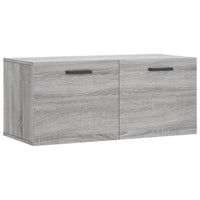 Thumbnail for Wandschrank Grau Sonoma 80x36,5x35 cm Holzwerkstoff