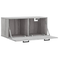 Thumbnail for Wandschrank Grau Sonoma 80x36,5x35 cm Holzwerkstoff