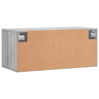 Thumbnail for Wandschrank Grau Sonoma 80x36,5x35 cm Holzwerkstoff