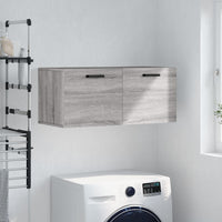 Thumbnail for Wandschrank Grau Sonoma 80x36,5x35 cm Holzwerkstoff