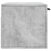Thumbnail for Wandschrank Betongrau 80x36,5x35 cm Holzwerkstoff