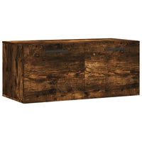 Thumbnail for Wandschrank Räuchereiche 80x36,5x35 cm Holzwerkstoff