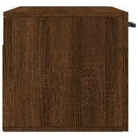Thumbnail for Wandschrank Braun Eichen-Optik 80x36,5x35 cm Holzwerkstoff