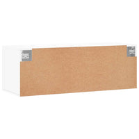 Thumbnail for Wandschrank Weiß 100x36,5x35 cm Holzwerkstoff