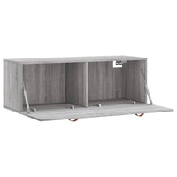 Thumbnail for Wandschrank Grau Sonoma 100x36,5x35 cm Holzwerkstoff