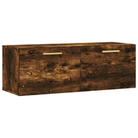 Thumbnail for Wandschrank Räuchereiche 100x36,5x35 cm Holzwerkstoff