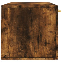 Thumbnail for Wandschrank Räuchereiche 100x36,5x35 cm Holzwerkstoff