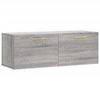Thumbnail for Wandschrank Grau Sonoma 100x36,5x35 cm Holzwerkstoff