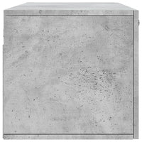 Thumbnail for Wandschrank Betongrau 100x36,5x35 cm Holzwerkstoff