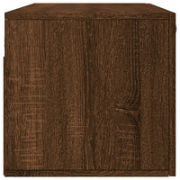 Thumbnail for Wandschrank Braun Eichen-Optik 100x36,5x35 cm Holzwerkstoff