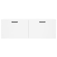 Thumbnail for Wandschrank Weiß 100x36,5x35 cm Holzwerkstoff