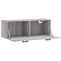 Thumbnail for Wandschrank Grau Sonoma 100x36,5x35 cm Holzwerkstoff