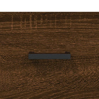 Thumbnail for Wandschrank Braun Eichen-Optik 100x36,5x35 cm Holzwerkstoff