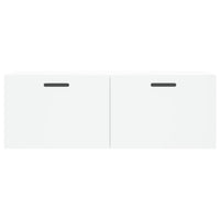 Thumbnail for Wandschrank Weiß 100x36,5x35 cm Holzwerkstoff