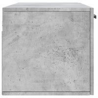 Thumbnail for Wandschrank Betongrau 100x36,5x35 cm Holzwerkstoff