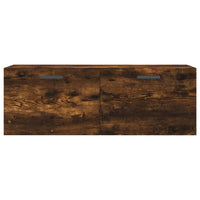 Thumbnail for Wandschrank Räuchereiche 100x36,5x35 cm Holzwerkstoff
